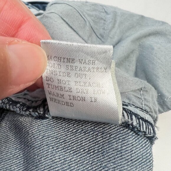 Show Me Your Mumu Berkeley Bell Jeans Med Wash Rainstorm Ultra Flares 26 - Picture 14 of 15